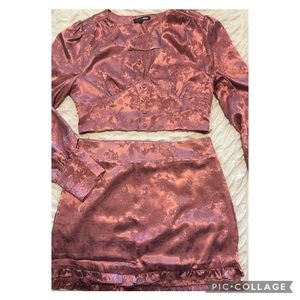 2 piece Fashion Nova set. Adorable detail.